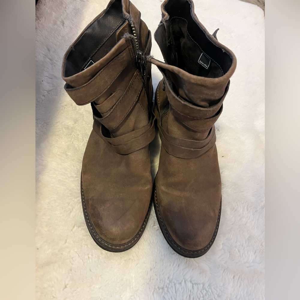 Dolce Vita is Brown Ankle Boots